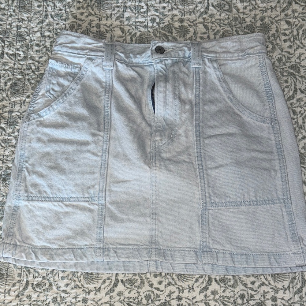 Light Blue Levi’s Denim Skirt